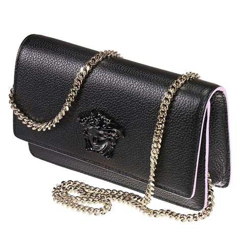 versace lighting bag|Versace black label purses.